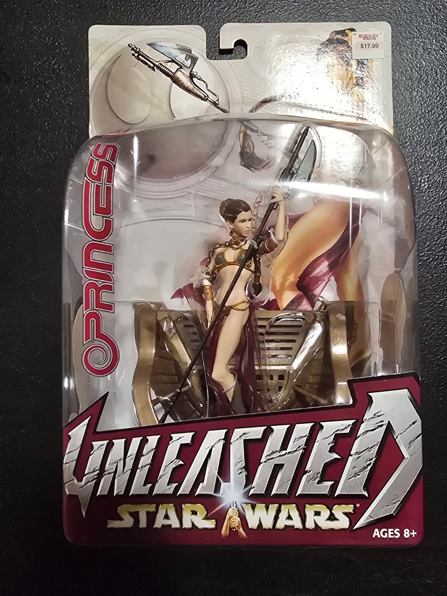 NEW SEALED 2004 HASBRO STAR WARS UNLEASHED SLAVE PRINCESS LEIA FIGURE NIB NICE G - House of Cars Virginia