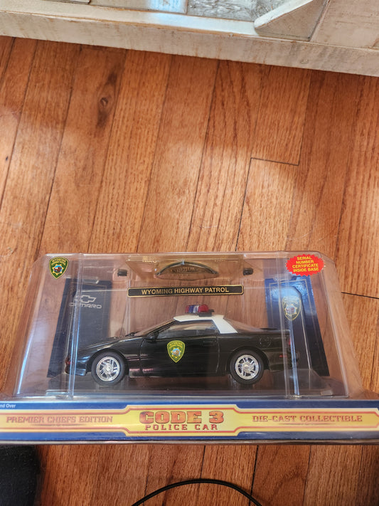 Code 3 wyoming state Police Limited Edition GRC with Patch - House of Cars Virginia