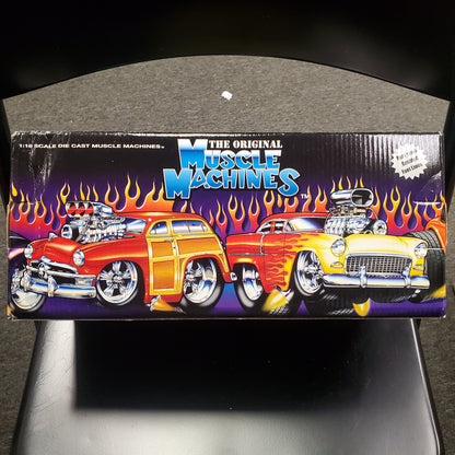 Muscle Machines 1:18 Scale Die Cast Car 1950 Ford Woody Green 032 - House of Cars Virginia