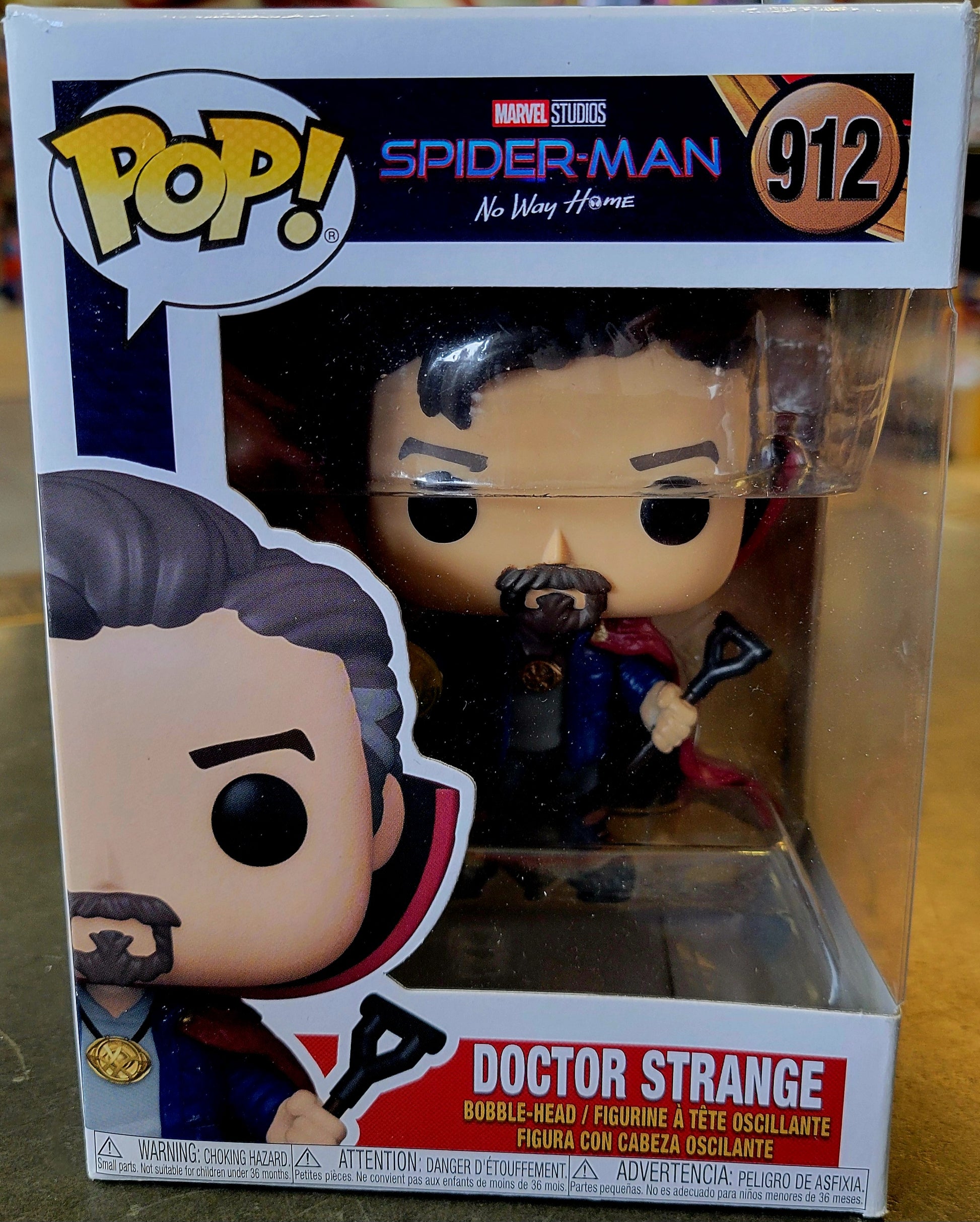 Funko Pop Marvel, Spiderman No Way Home Doctor Strange #912 - House of Cars Virginia