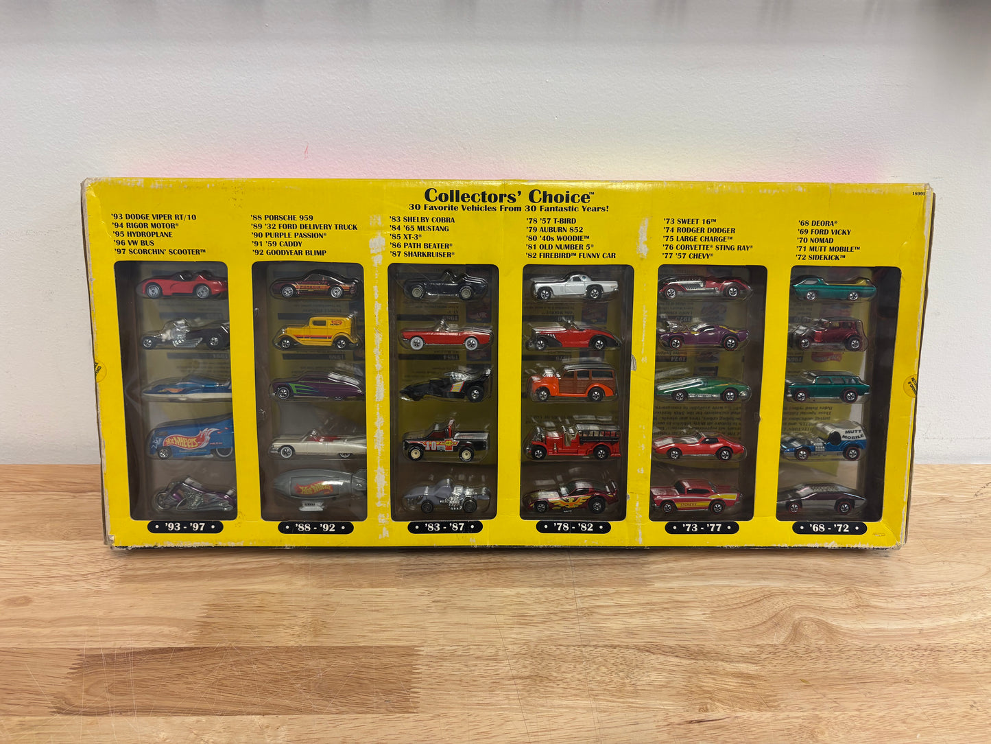 Hot Wheels 30th Anniversary Collector's Choice Box Set