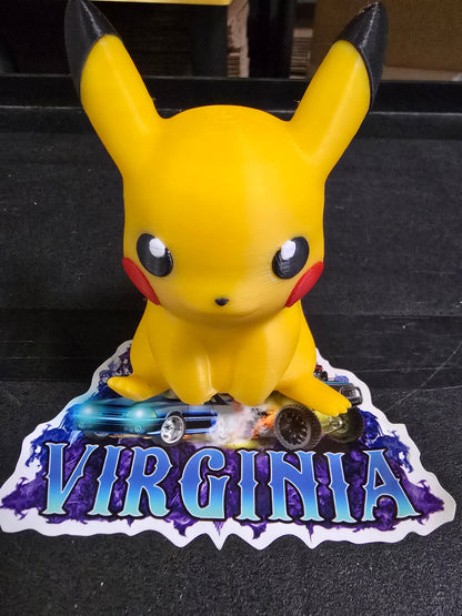 Pokemon Pikachu 3d Print figure.