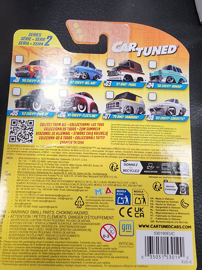 Cartuned 63 Chevy Corvette White Series 2 2024 Hobby Assortment #08 1/64 - House of Cars Virginia