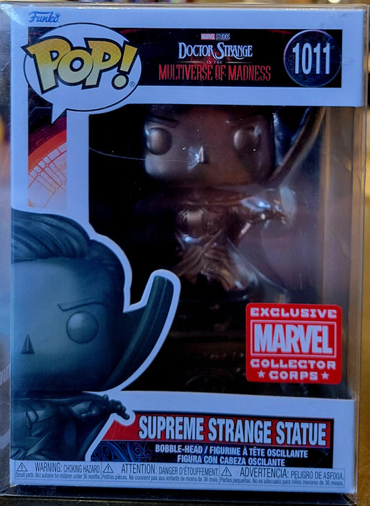 Funko Pop Marvel Doctor Strange In The Multiverse Of Madness, Supreme Strange Statue #1011 - House of Cars Virginia