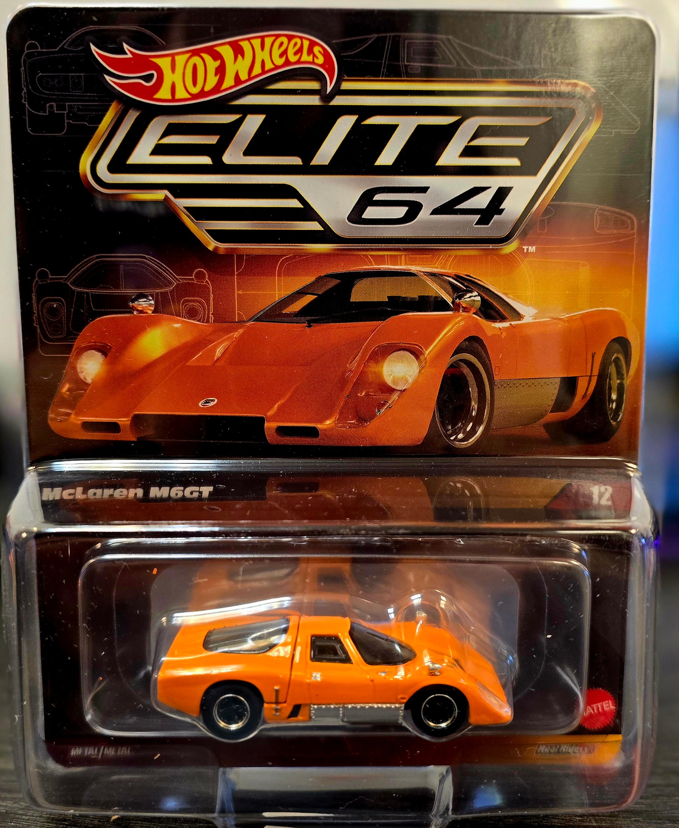 Hot Wheels Elite 64 McLaren M6GT – House of Cars Virginia