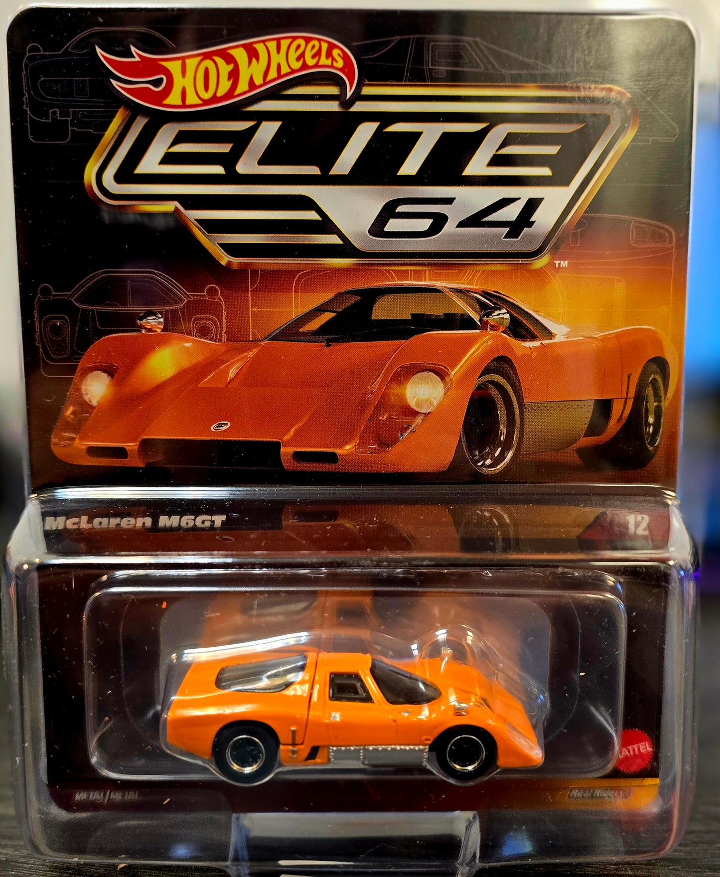 Hot Wheels Elite 64 McLaren M6GT