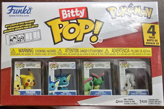 Funko POP! Bitty Pokémon, 4-Pack, Series 4 - House of Cars Virginia
