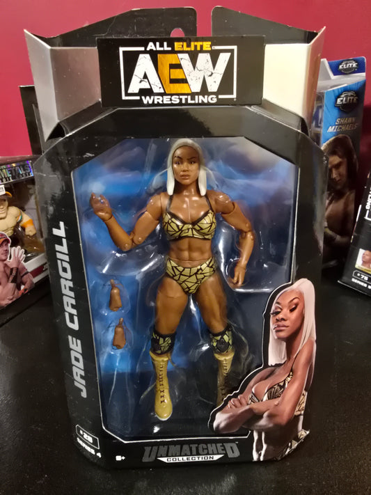 AEW Unmatched Series 4 JADE CARGILL Wrestling BRAND NEW Figure #28 2022 WWE - House of Cars Virginia
