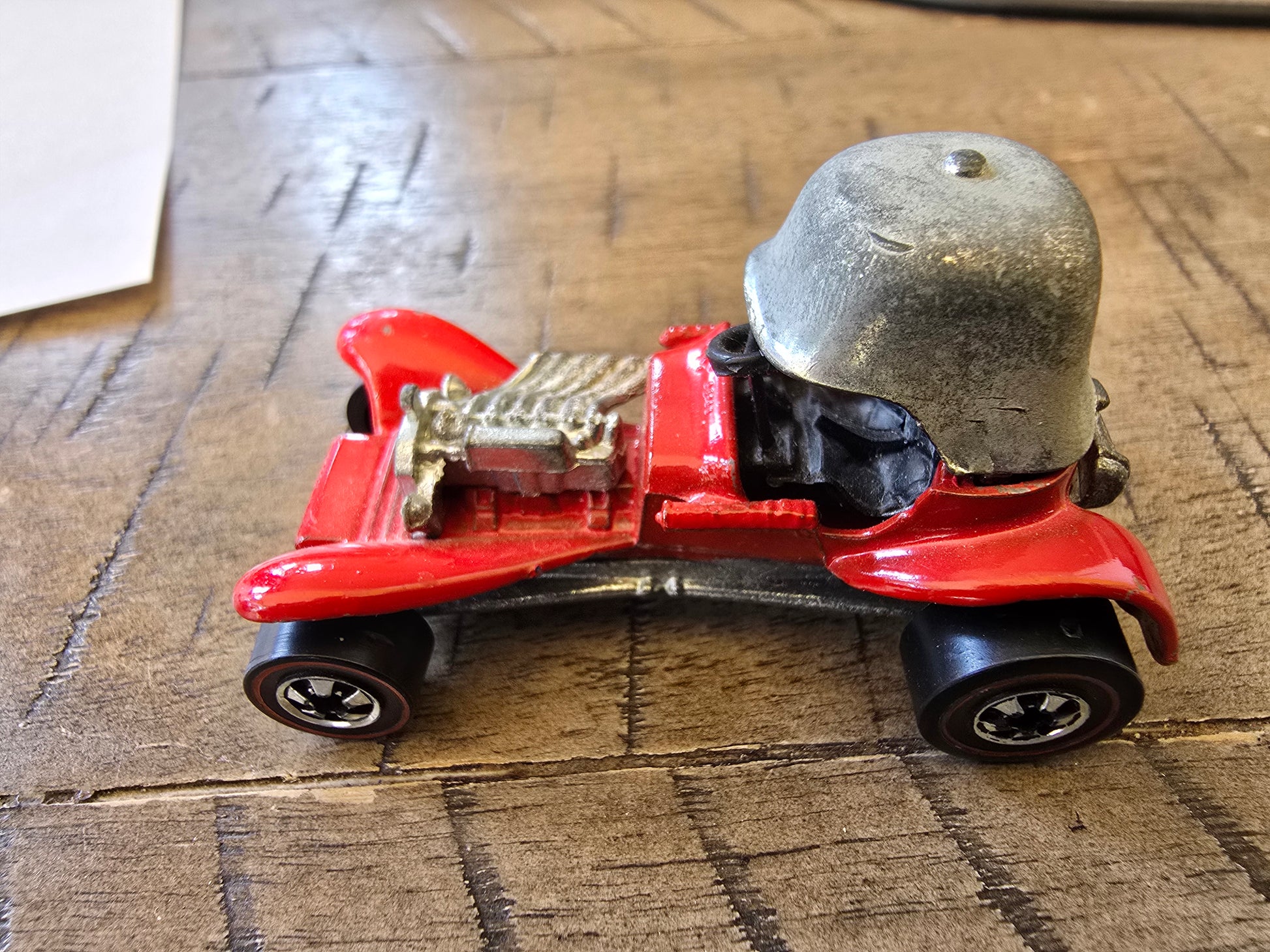 HOT WHEELS REDLINE RED BARON RED ENAMEL