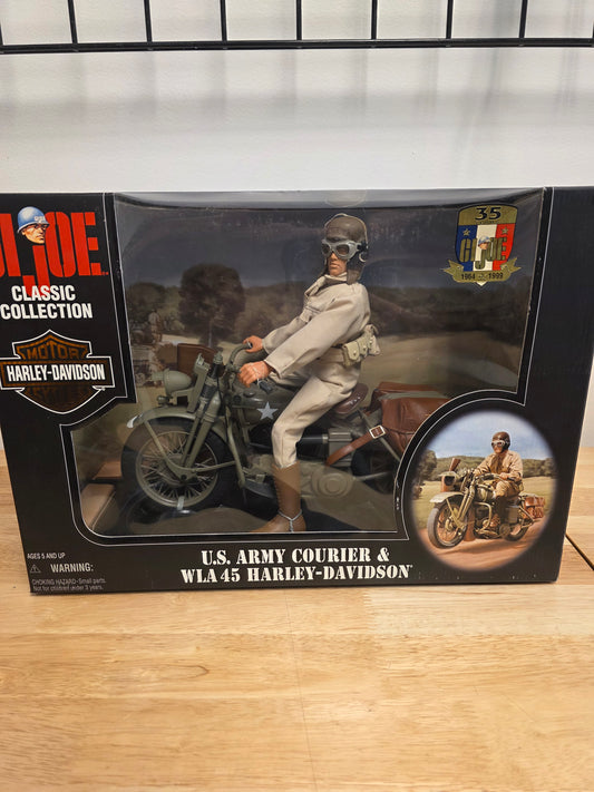 Harley Davidson GI Joe Classic U.S. ARMY COURIER & WLA 45 1998 - House of Cars Virginia