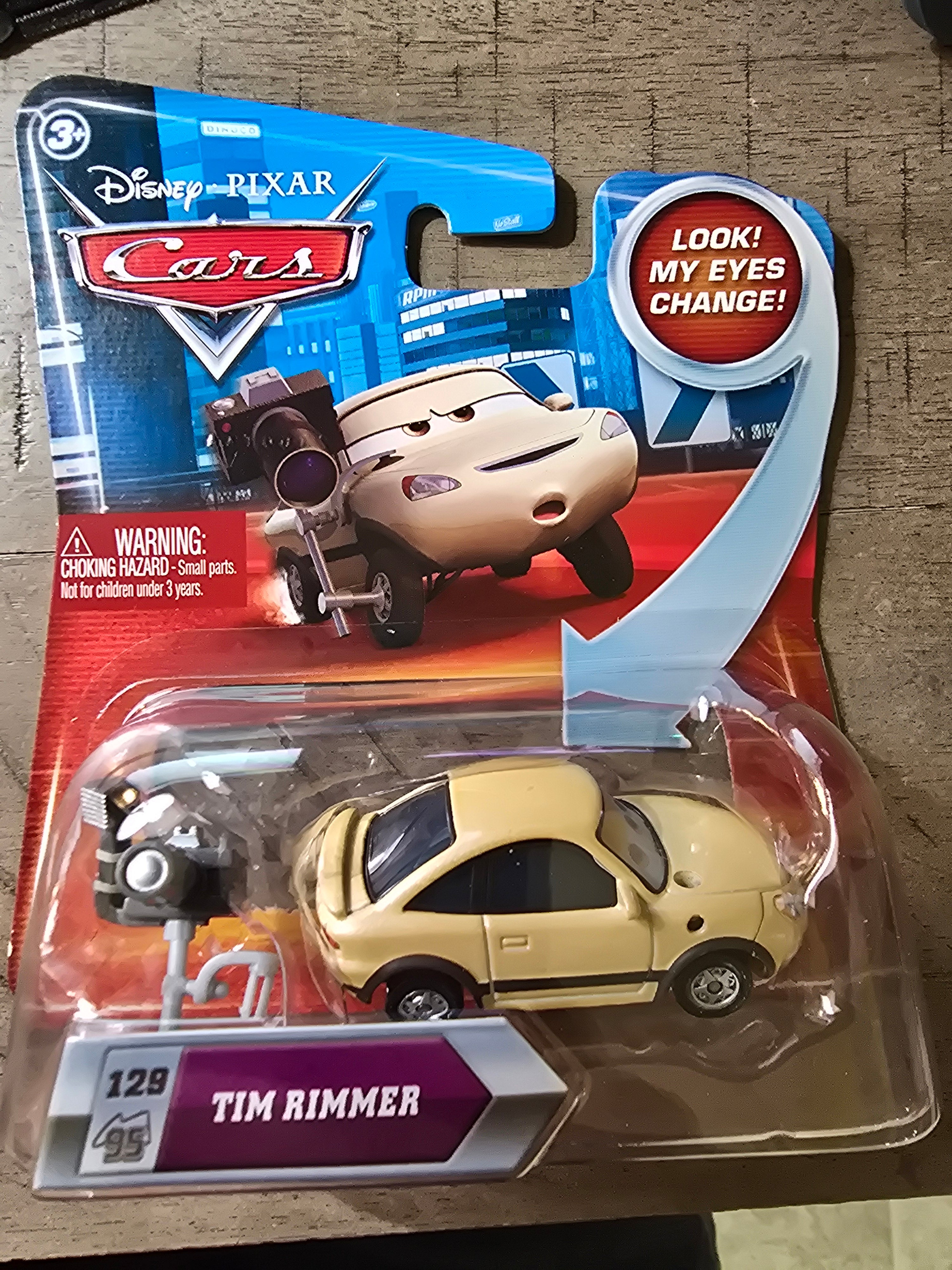 Disney Pixar Cars Tim Rimmer with Changing Eyes! #129 - House of Cars ...