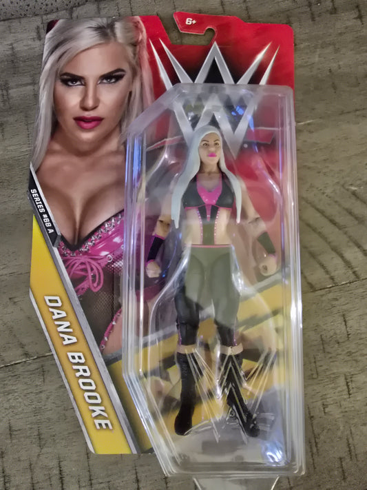 Mattel WWE Wrestling Basic Series 68A NXT Figure Dana Brooke - House of Cars Virginia