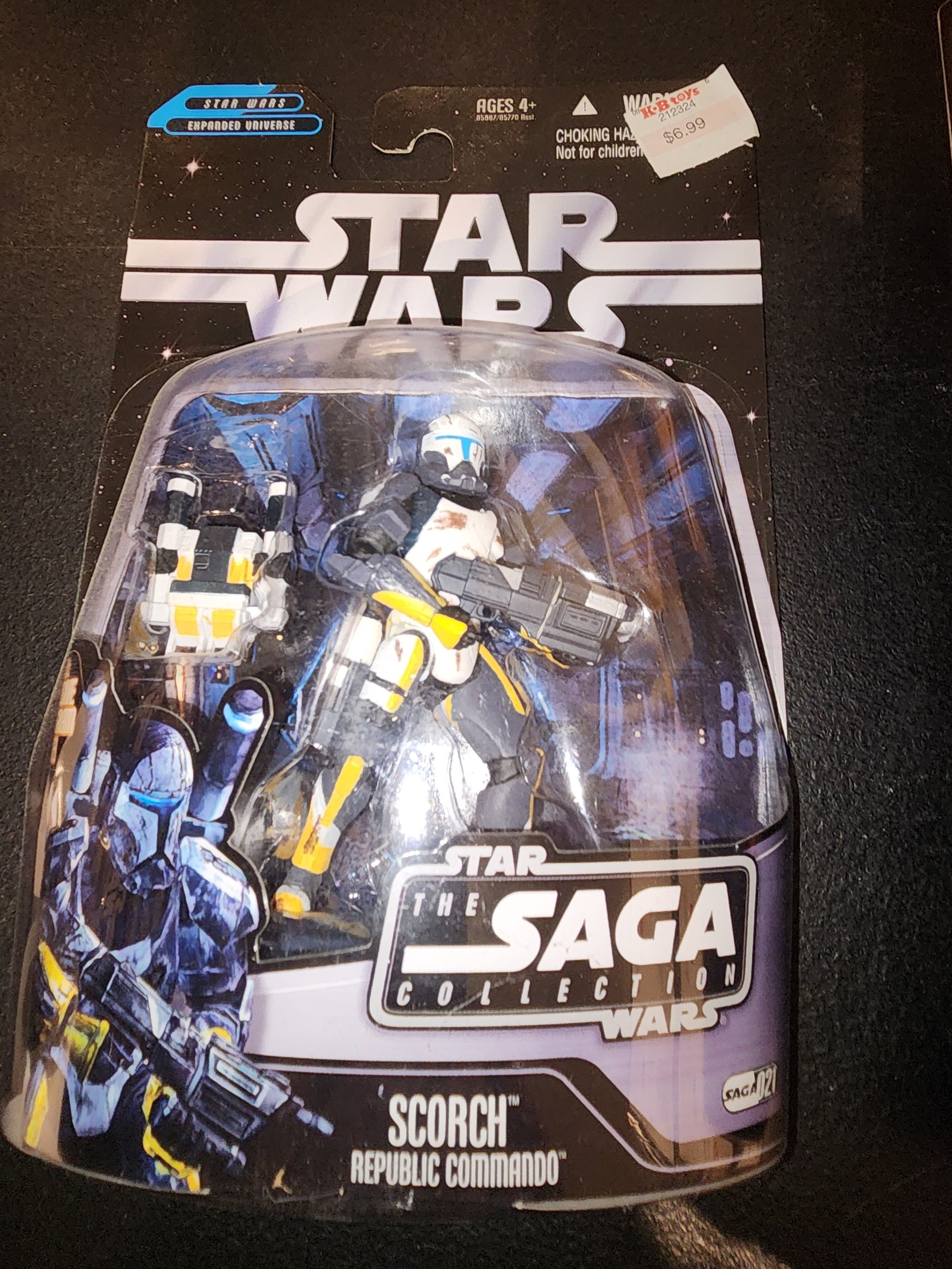 Hasbro Star Wars Saga Collection Scorch Republic Commando - House of Cars Virginia