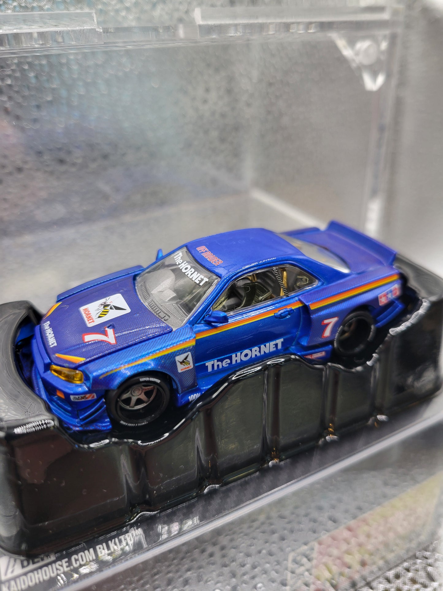 Kaido House BLKLTD Nissan Skyline GT-R (R34) Tamiya "The HORNET" 101/280 **SIGNED** - House of Cars Virginia