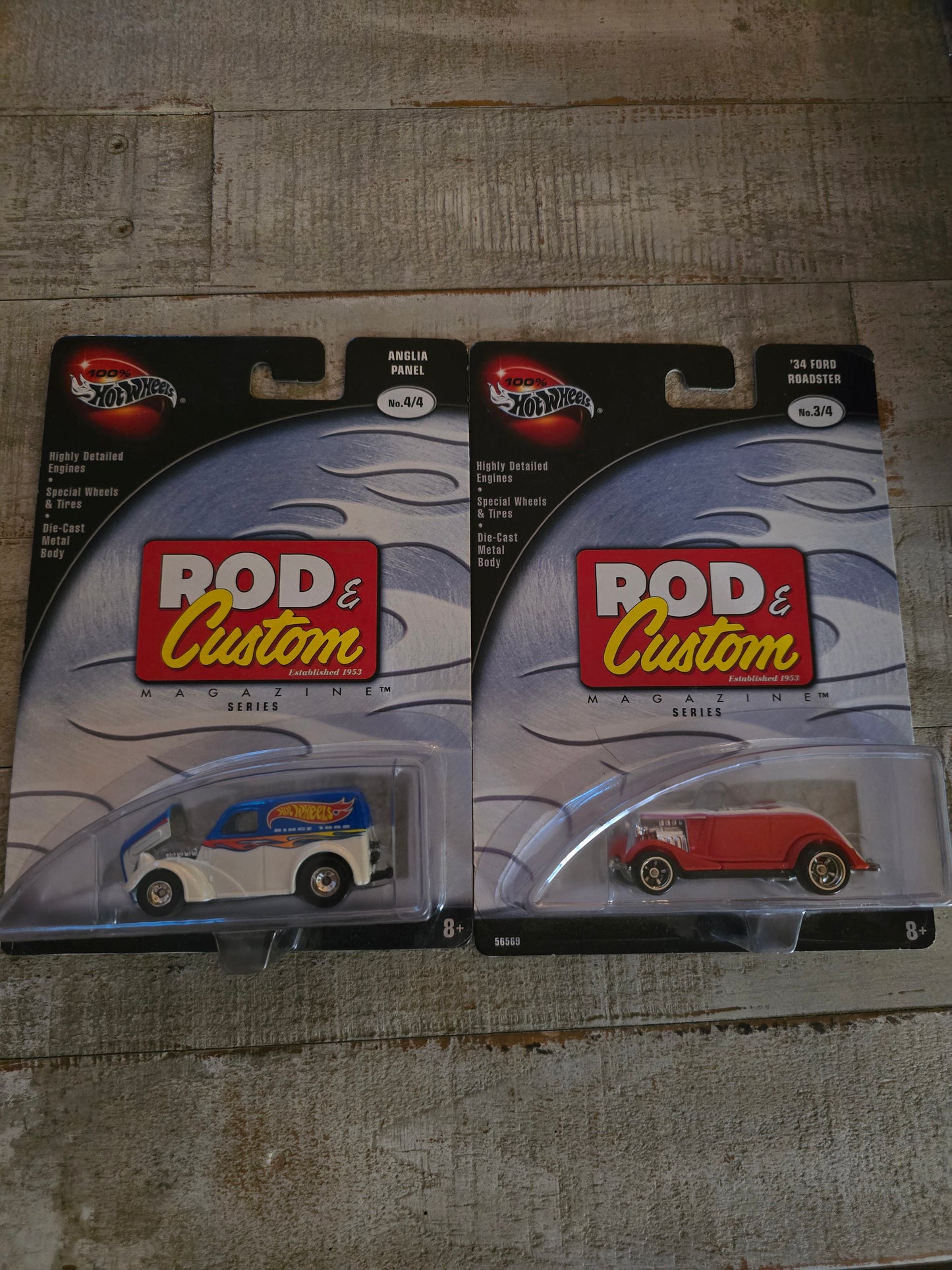 Hot Wheels rod and custom set of 2 - House of Cars Virginia