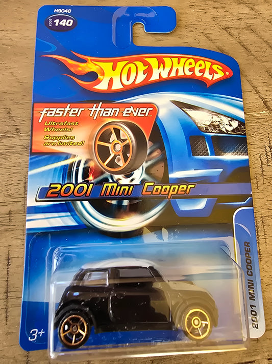 Hot Wheels 2005 Faster Than Ever 2001 Mini Cooper Black - House of Cars Virginia