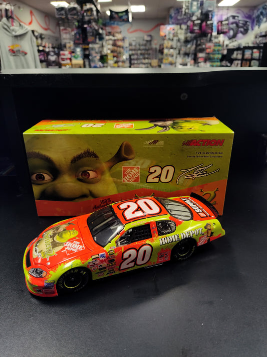 Action Racing 2004 Monte Carlo - Tony Stewart #20 Home Depot / Shrek 2 - House of Cars Virginia