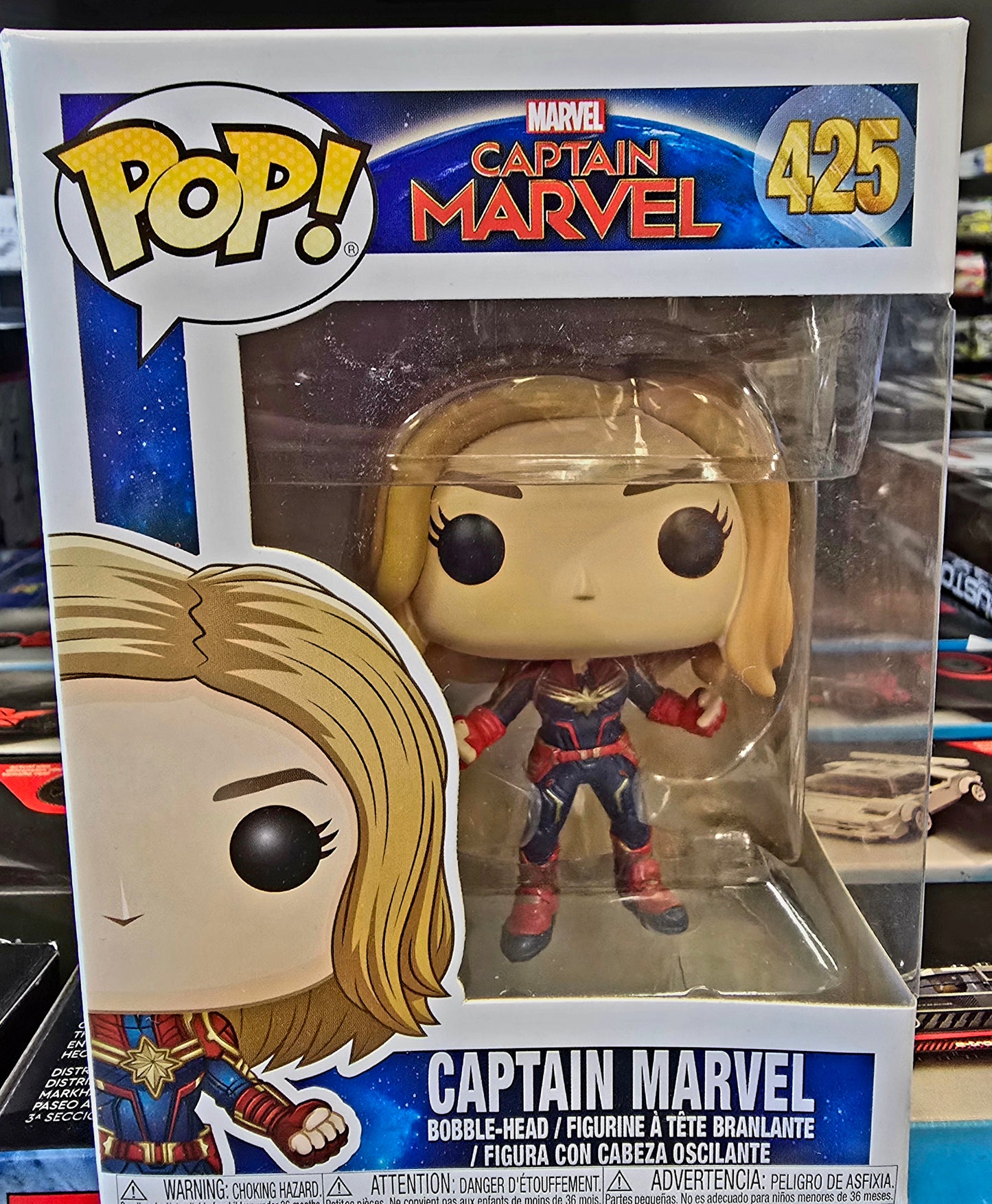 Funko Pop Captain Marvel Captain Marvel #425