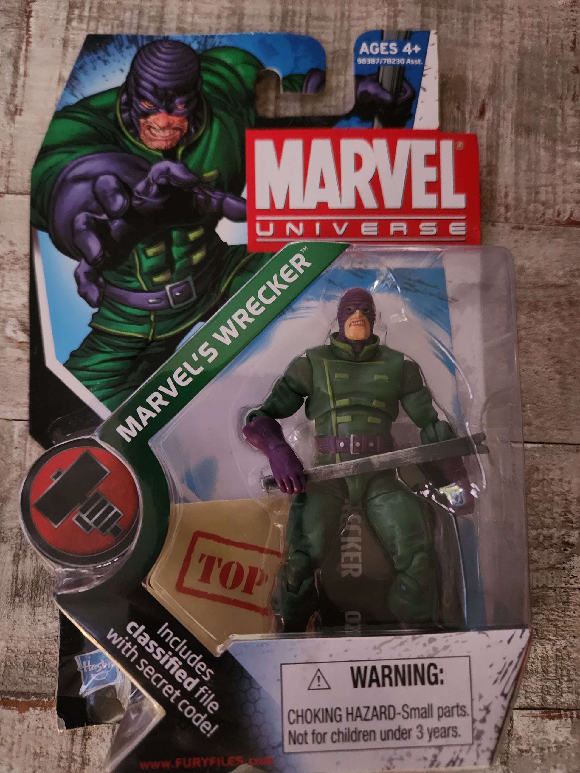 2009 HASBRO MARVEL UNIVERSE SERIES 2 WRECKER 020 3 3/4" ACTION FIGURE MOC - House of Cars Virginia