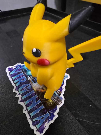 Pokemon Pikachu 3d Print figure.