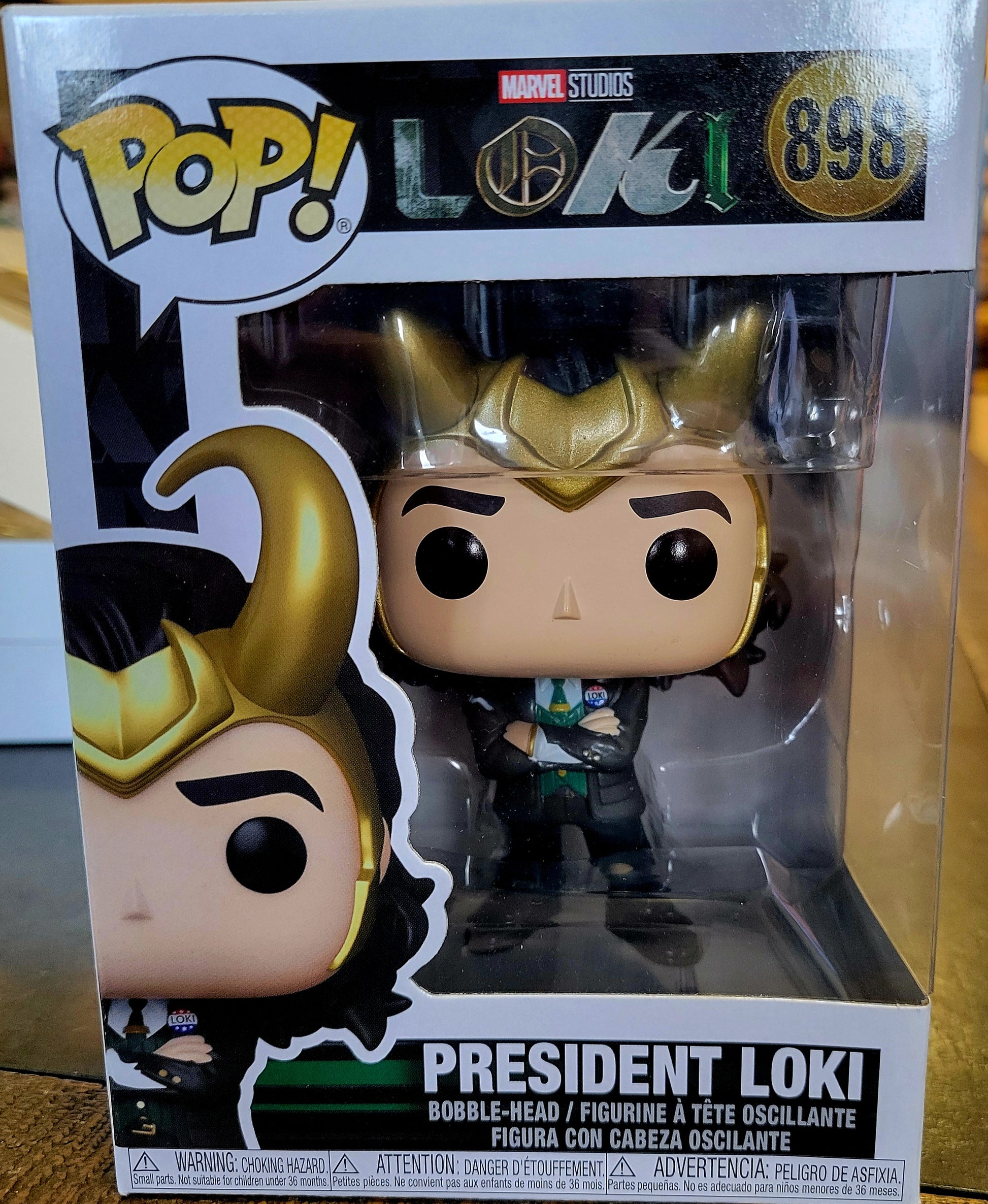 Funko Pop Marvel Loki, President Loki #898 - House of Cars Virginia
