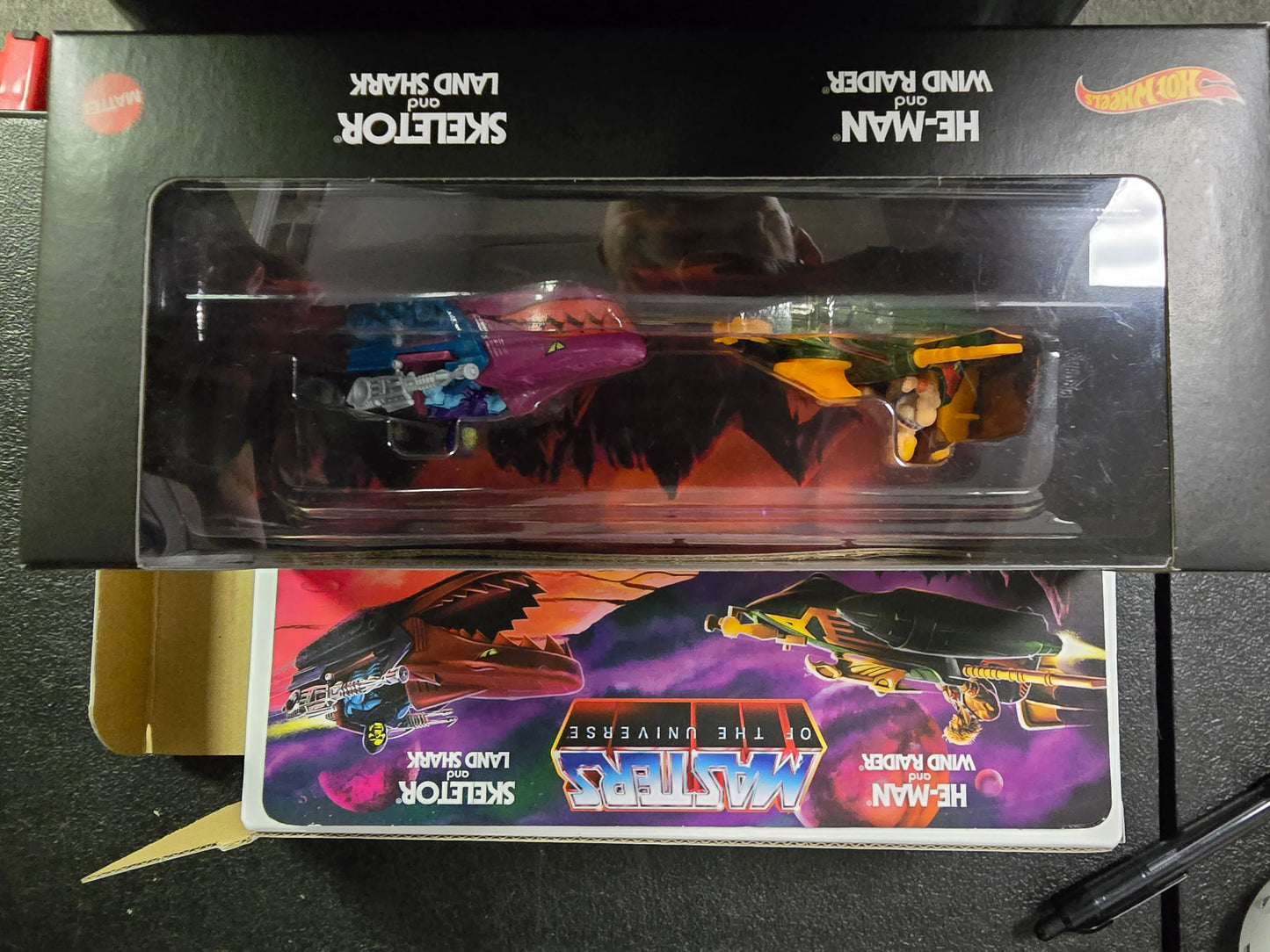 Mattel Creations Hot Wheels Masters of the Universe Windraider vs. Landshark Landshark - House of Cars Virginia