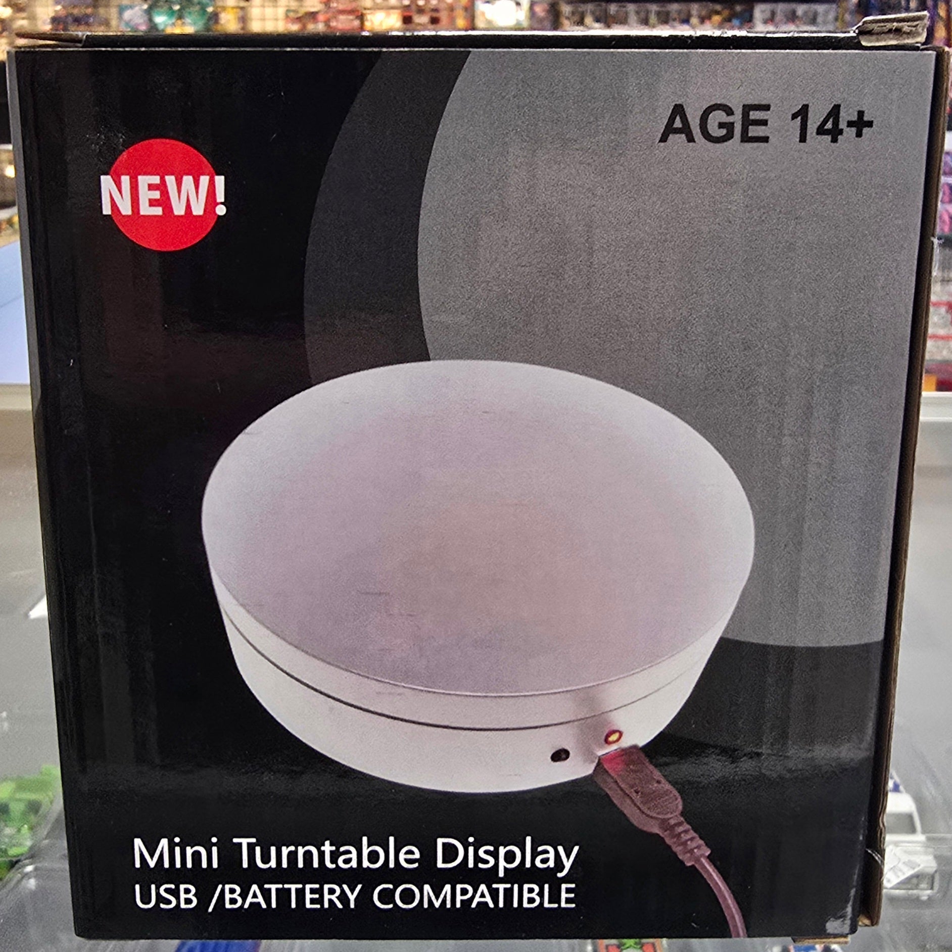 Mini Turntable Display (White) - House of Cars Virginia