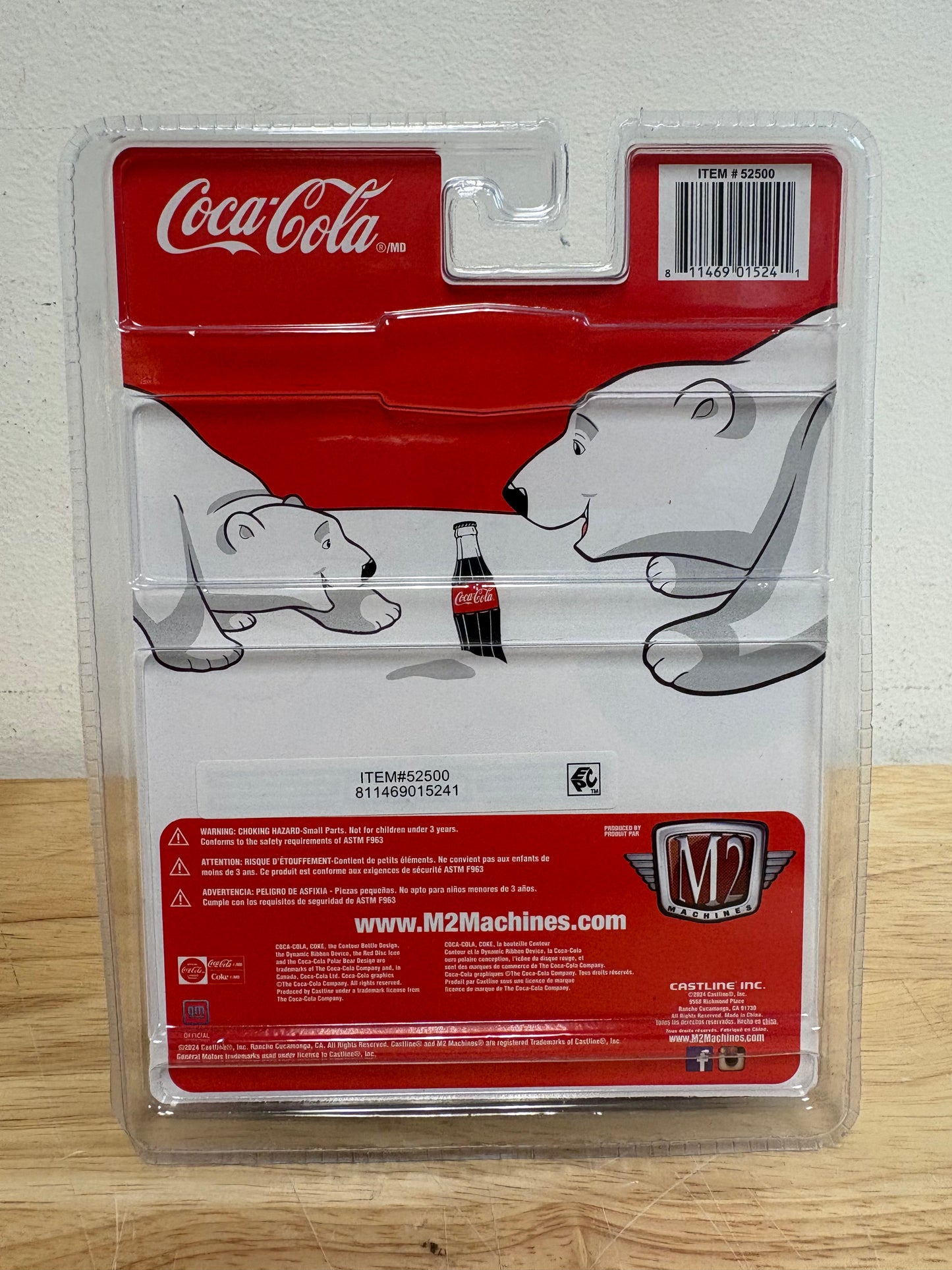 M2 Machines Coca-Cola 1987 Buick Grand National - Custom Raw Chase 1/250 Pieces