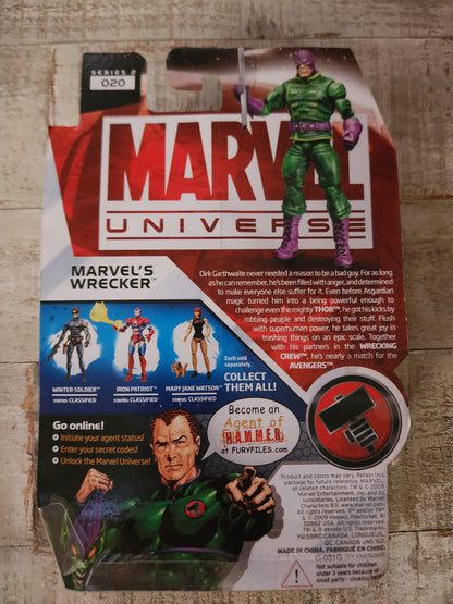 2009 HASBRO MARVEL UNIVERSE SERIES 2 WRECKER 020 3 3/4" ACTION FIGURE MOC - House of Cars Virginia