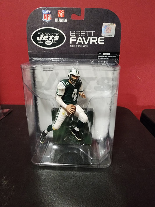 McFarlane SportsPicks 2008 NFL19 Brett Favre New York Jets Exclusive NIP - House of Cars Virginia