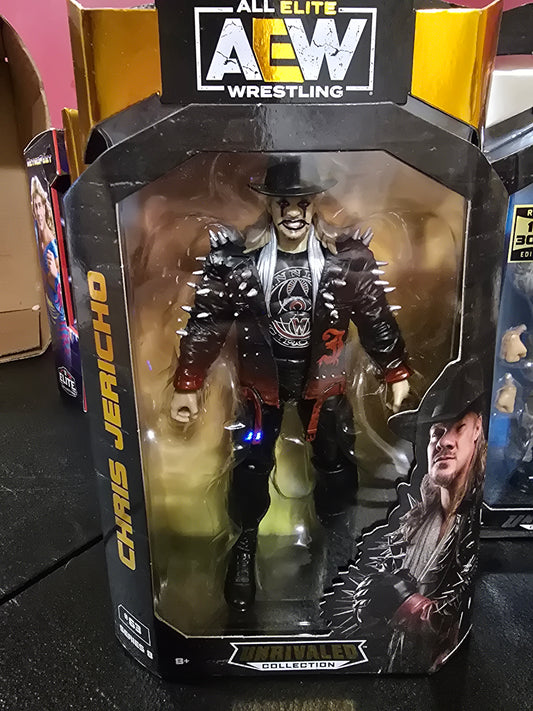 CHRIS JERICHO Jazwares AEW Unrivaled Collection Painmaker Series 8 #63 - House of Cars Virginia
