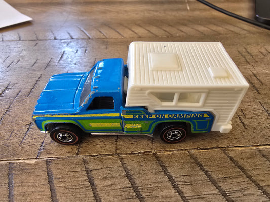 Hot Wheels Redline BACKWOODS BOMB Light Blue Enamel Flying Colors