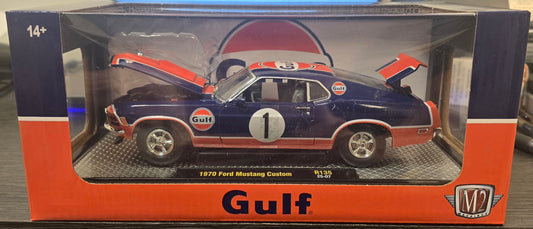 M2 1/24 Ford 1970 Mustang Custom Gulf