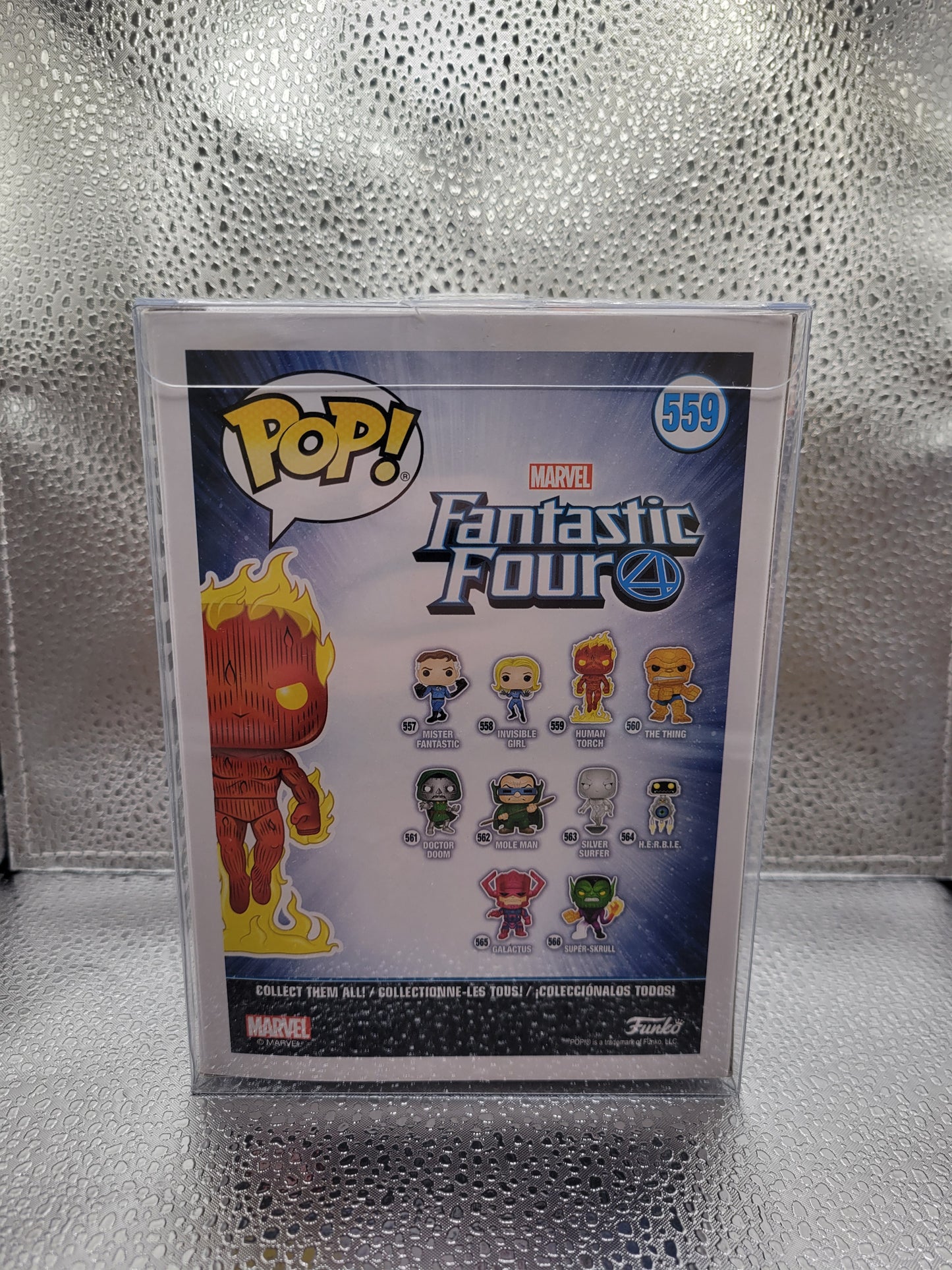 Funko POP! Marvel Fantastic Four Human Torch #559