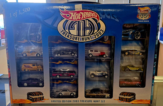 Hot Wheels 2003 Treasure Hunt Box Set - House of Cars Virginia