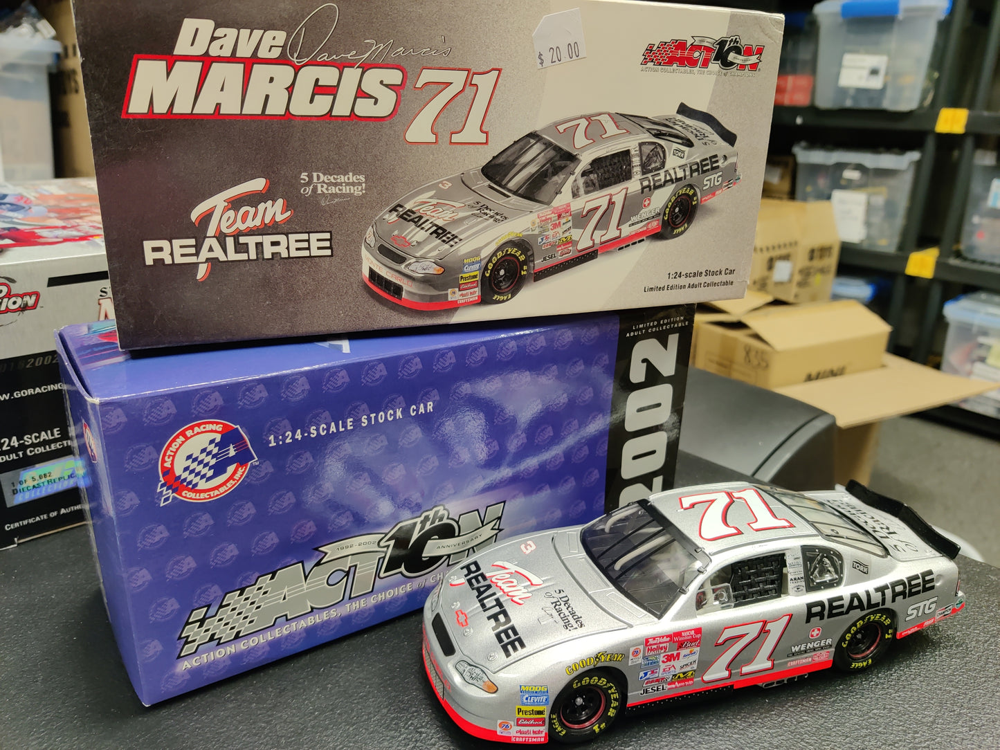 Nascar 1.24 2002 Monte Carlo Dave Marcus 71 Team RealTree