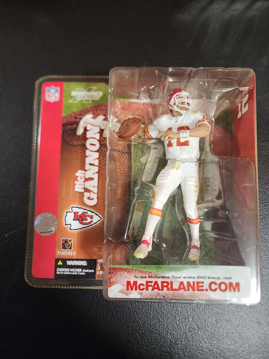 MCFARLANE RICH GANNON 2003 CHIEFS VARIANT FIGURE NRFB - House of Cars Virginia