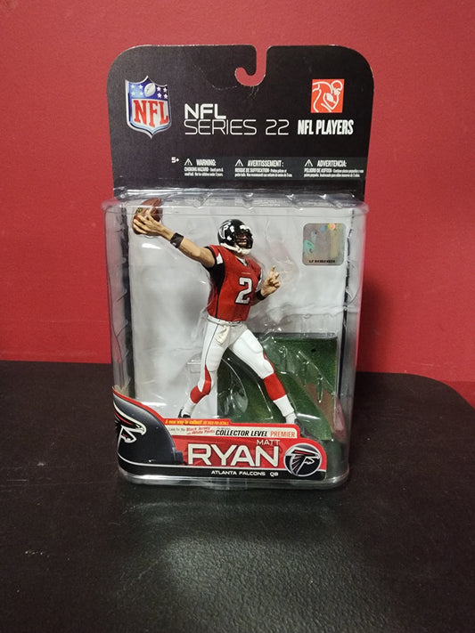 McFarlane Matt Ryan Figure Atlanta Falcons NFL Series 22 SEALED - House of Cars Virginia