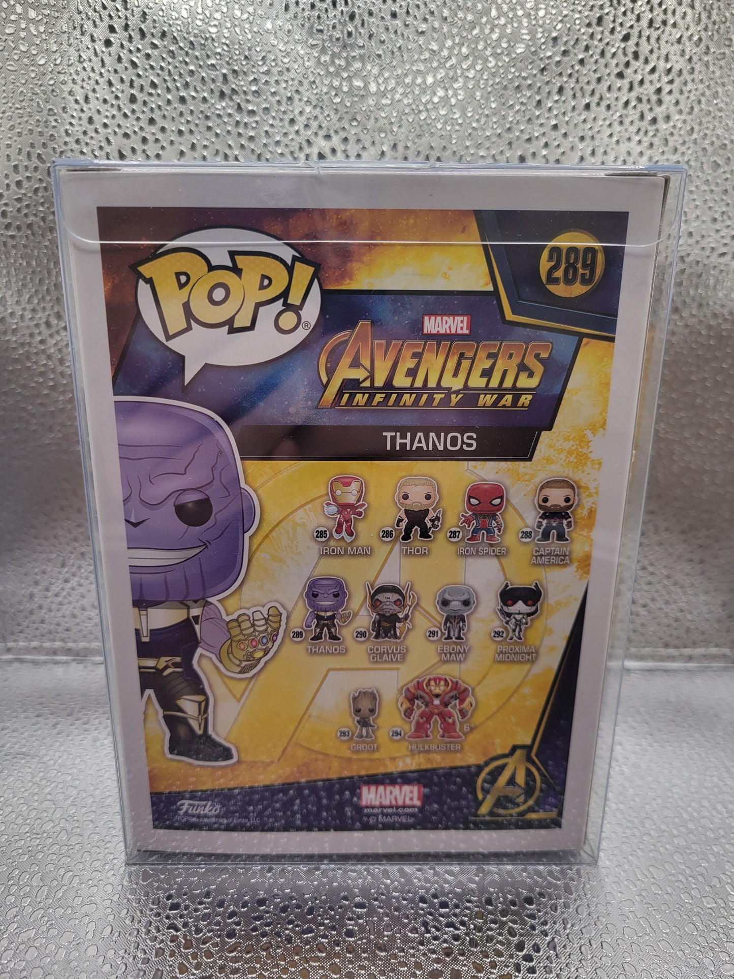 Funko POP! Marvel Avengers Infinity War Thanos #289