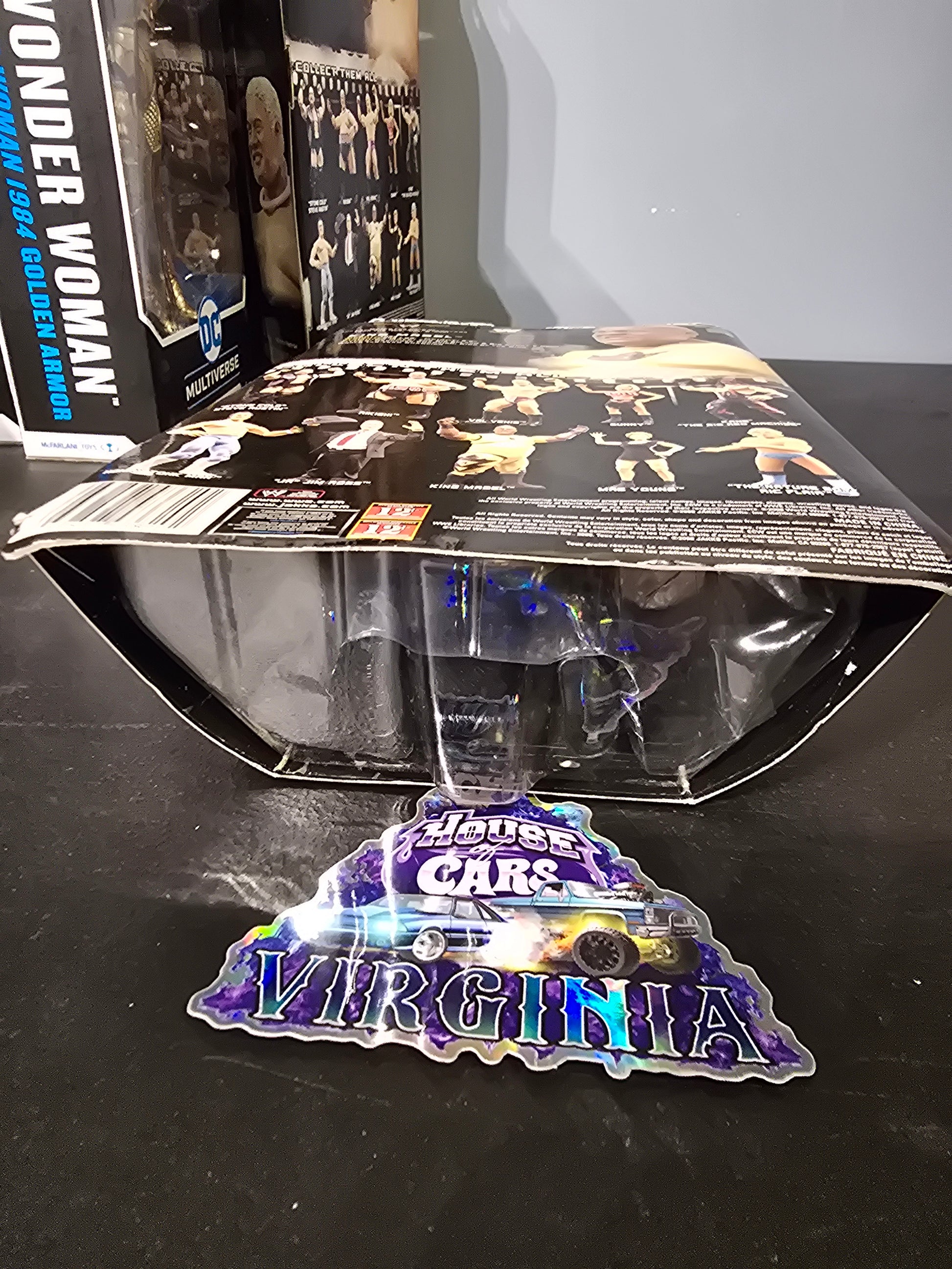 New 2008 WWF Kin Mabel Classic Super Stars Collectible Action Figure Wrestle Toy - House of Cars Virginia