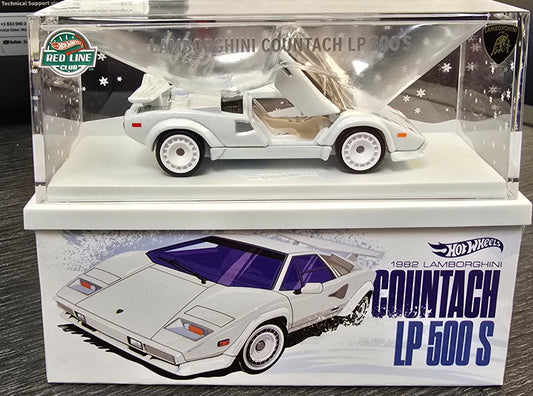 2025 Hot Wheels RLC 1982 Lamborghini Countach LP 500 S Holiday Car
