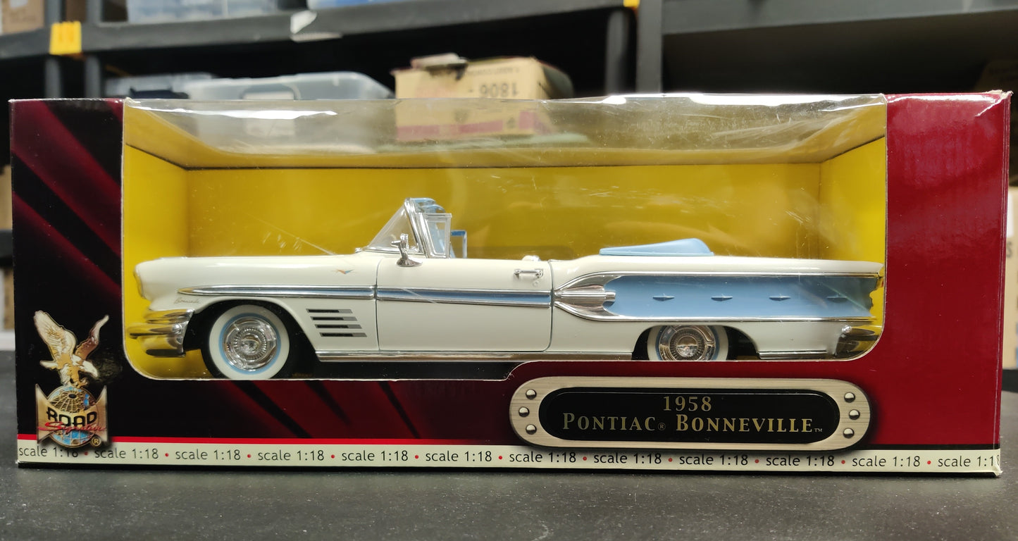 1.18 Die Cast Metal Collection Deluxe Edition 1958 Pontiac Bonneville 