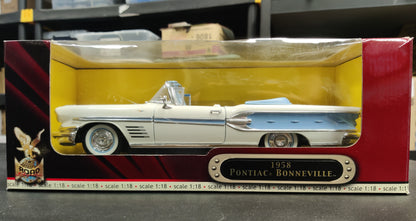 1.18 Die Cast Metal Collection Deluxe Edition 1958 Pontiac Bonneville 