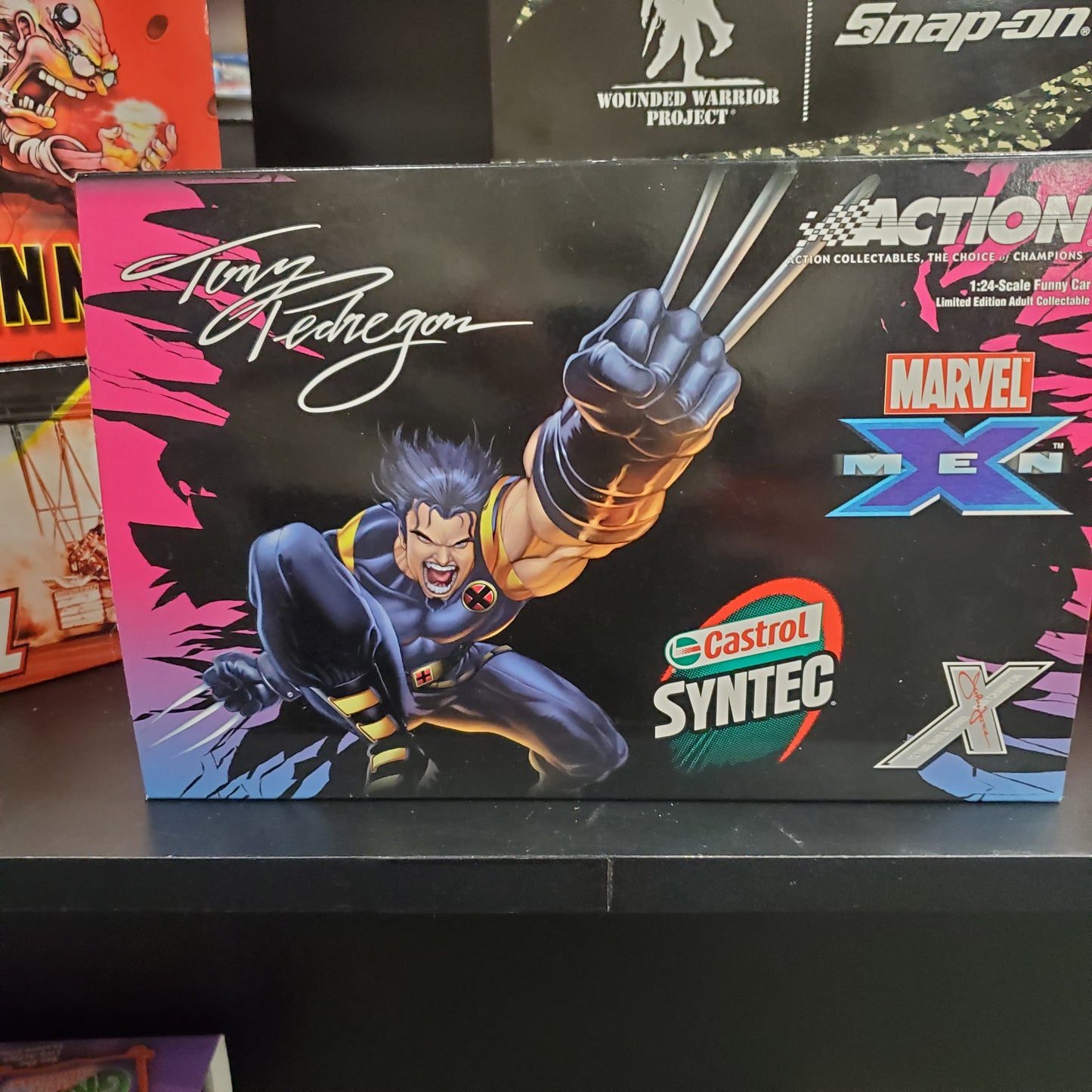 2003 Tony Pedregon Castrol Syntec Mustang 1:24 - X-Men - House of Cars Virginia