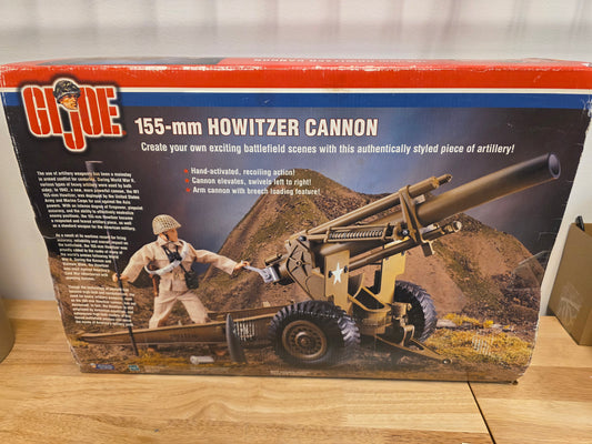G.I. Joe 155-MM Howitzer Cannon WWII 100% Complete Action Figure Accessory - House of Cars Virginia