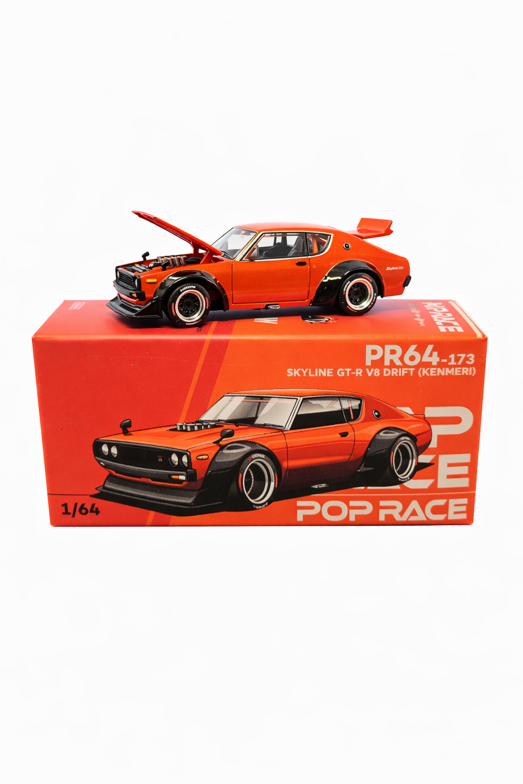 Pop Race Skyline GT-R V8 Drift (Kenmeri)