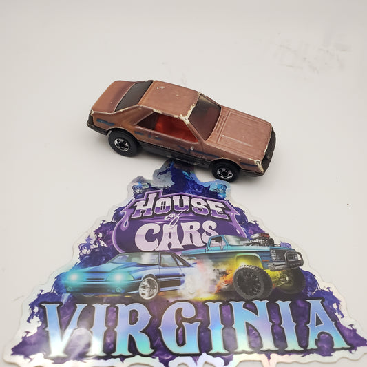 HOT WHEELS COLOR RACERS FORD MUSTANG SVO – 1979 MALAYSIA - House of Cars Virginia