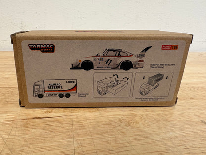 Tarmac Works Hobby64 Singapore Diecast Expo 2022 Special Edition LBWK | RWB RWB Porsche 993 "Numero Reserve 41" w/ Transporter