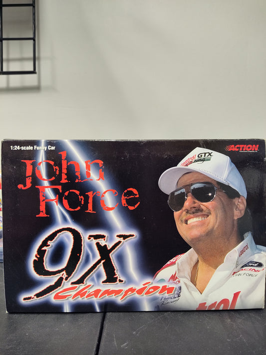 John Force Castrol GTX / 9X Champion 2000 Mustang Funny Car 1:24 - House of Cars Virginia