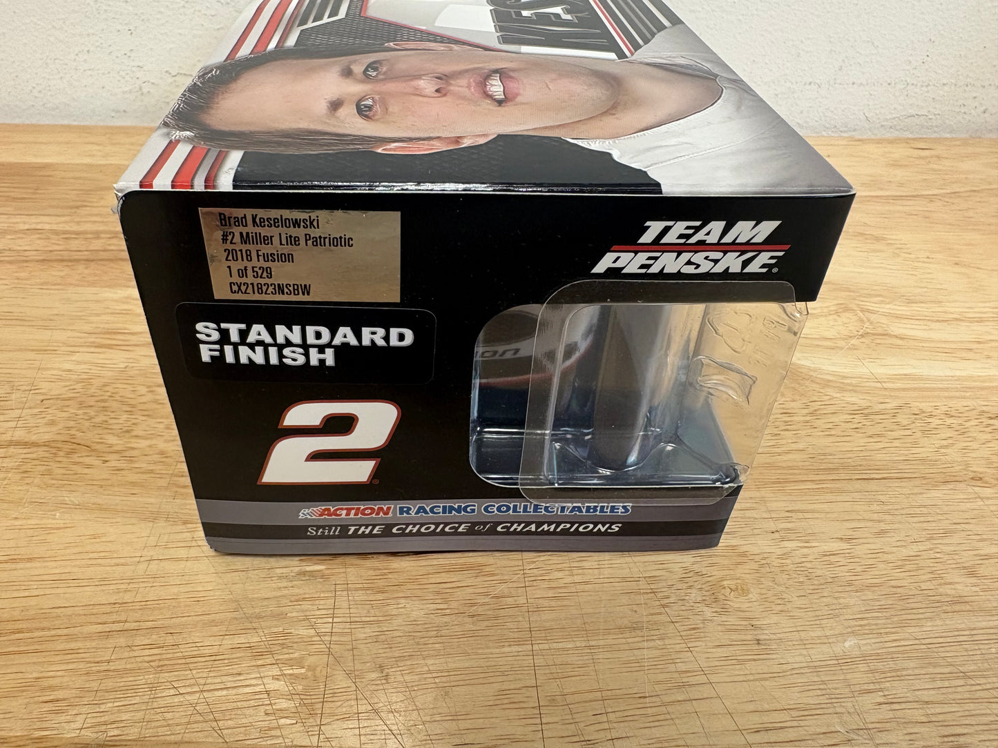Action Racing Collectables 1:24 Brad Keselowski #2 Miller Lite Patriotic 2018 Fusion 1 of 529
